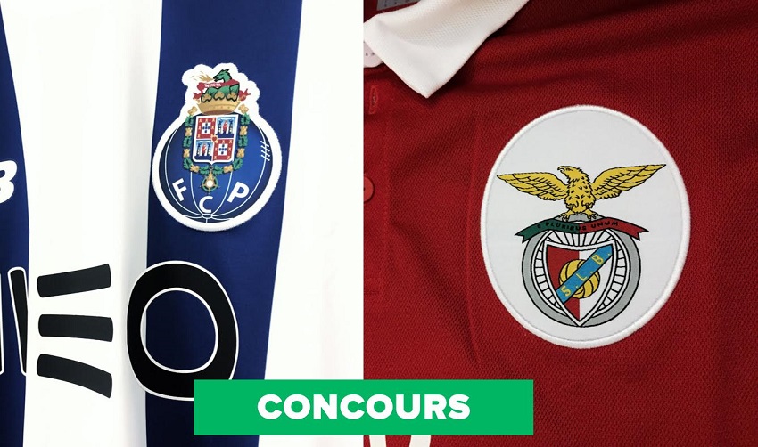 Remportez votre maillot de Benfica ou du FC Porto